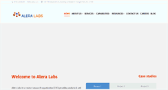 Desktop Screenshot of aleralabs.com